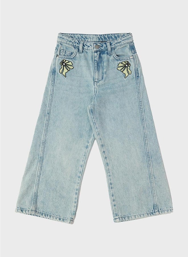 TYESS Tyess Girl Denim Trousers  - Image 5