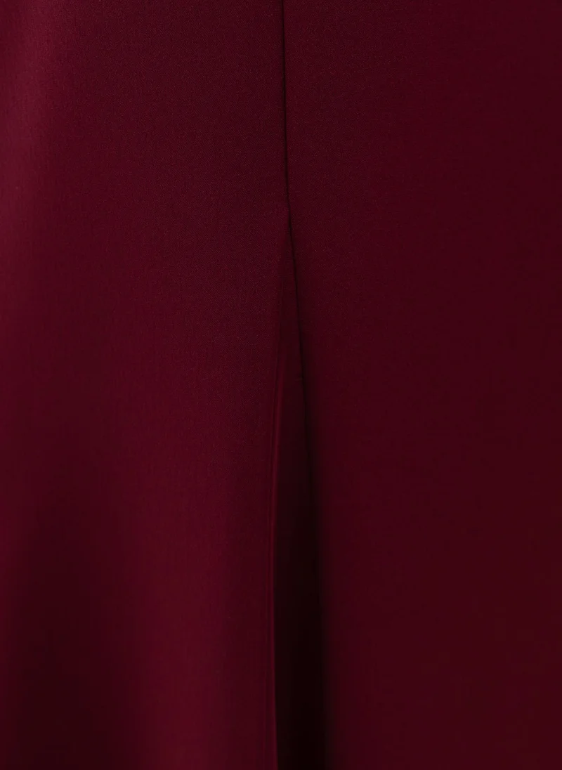 Lichi  Maxi dress with voluminous cape and long sleeves for Women | Best Price UAE