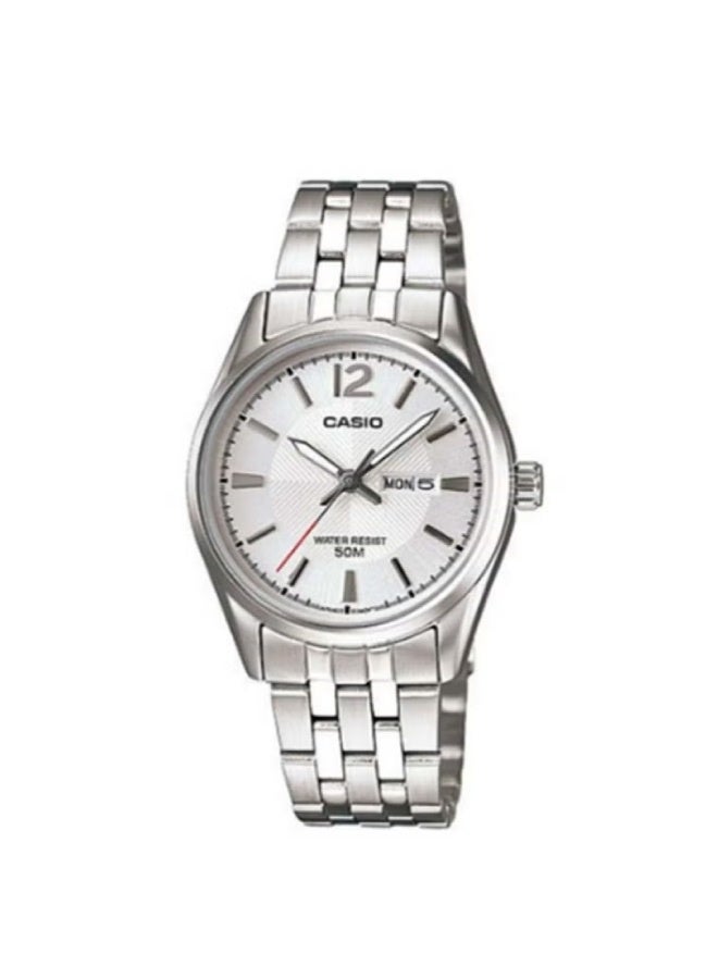 Casio His & Her Stainless Steel Band Couple Watch MTP/LTP -1335D-7AVDF - Image 3