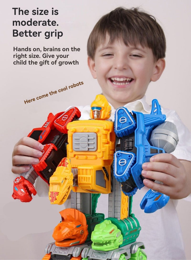 5 in1 Engineering Vehicles Building Blocks Toy Educational Learning Building Toys Detachable Assembly Suitable Gifts for Boys and Girls - Image 2