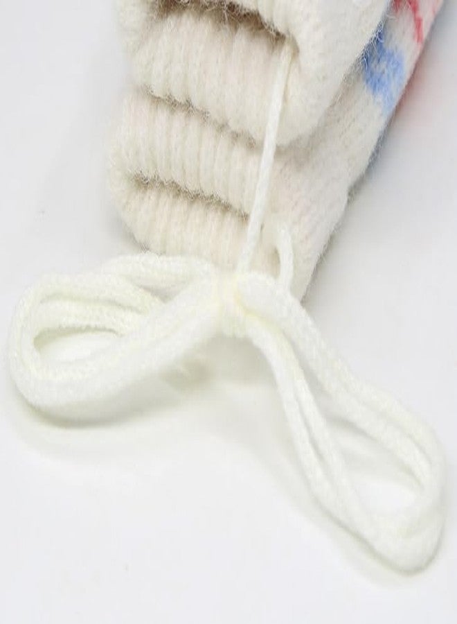 FGSS Baby Kids Warm Knit Gloves Toddler Soft Stretch Mittens Cute Snowflake Thick Mittens Winter for Boy Girl Cold Weather - Image 5