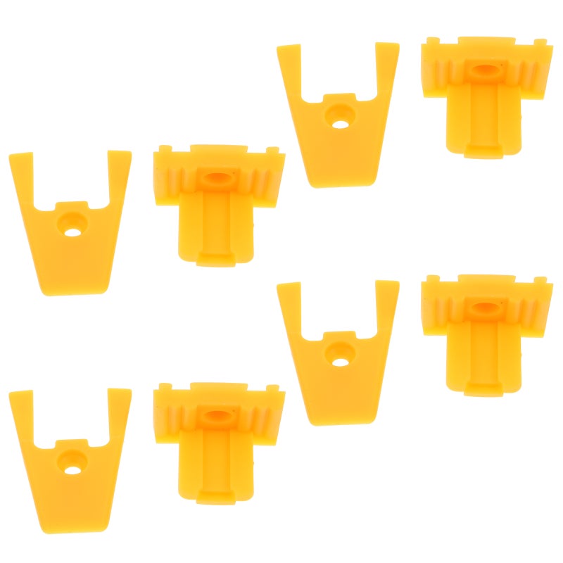 4Pcs Tire Changer Jaw Protectors Yellow Clamp Covers for Automotive Tire Changing Tools - Image 5