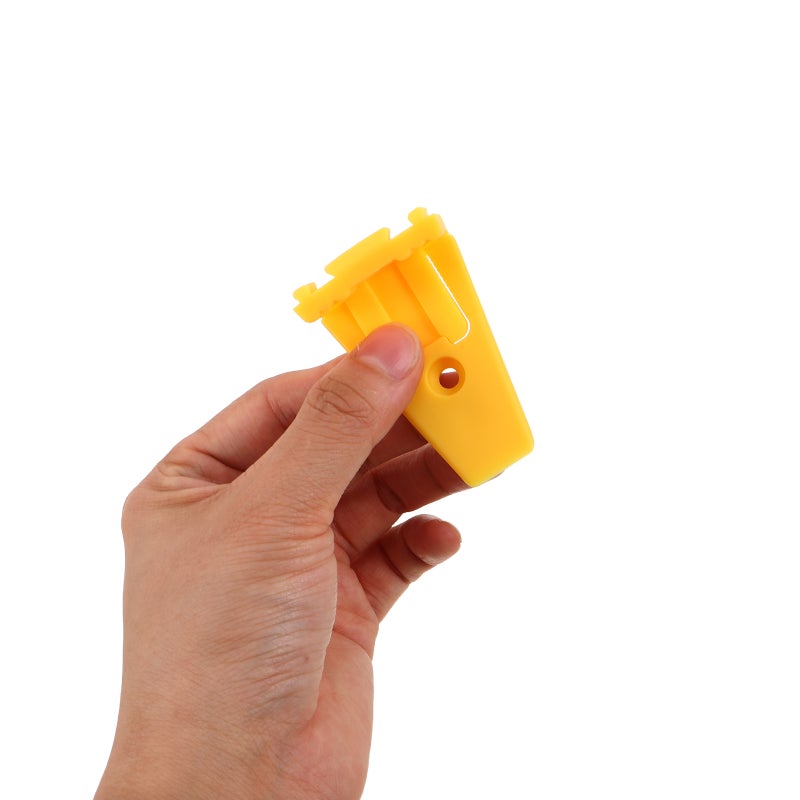 4Pcs Tire Changer Jaw Protectors Yellow Clamp Covers for Automotive Tire Changing Tools - Image 4