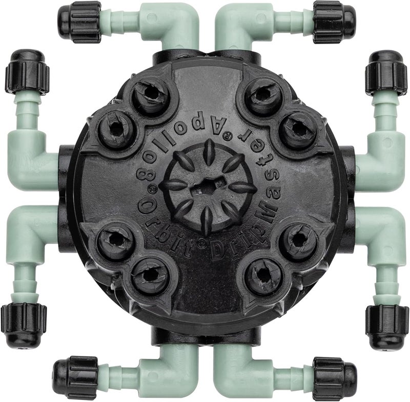 ORBIT 15-Pack 67000 8 Port Adj Flow Drip Manifold, Single - Image 5