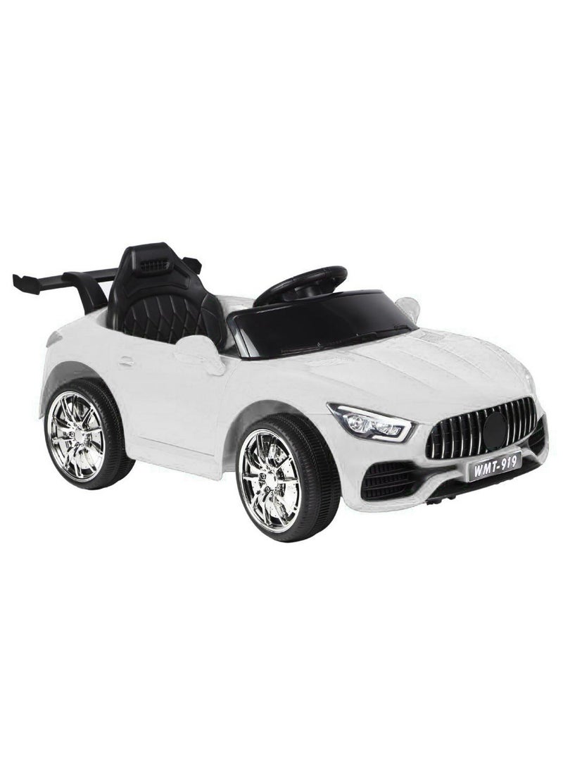 12V Battery Rechargeable Operated Sports Ride on Car for Kids with Remote Controller Music Sound & Light Electric  2 to 5 Years  - Image 2