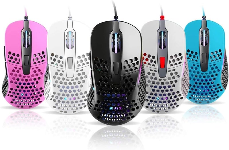 Xtrfy فأرة ألعاب خفيفة للغاية Xtrfy M4 RGB، طراز رجعي - Image 2