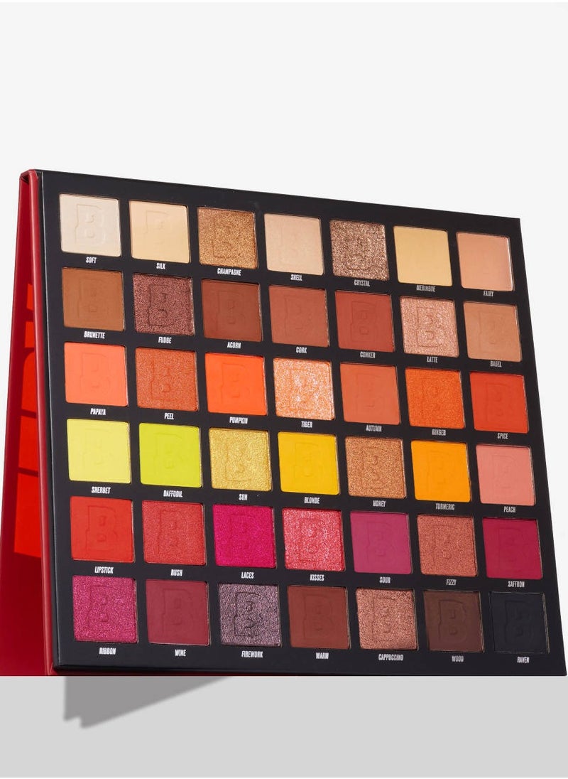BEAUTY BAY Beauty Bay Eyeshadow Set Consists Of 42 Shades - FIERY 2.0  - Image 1