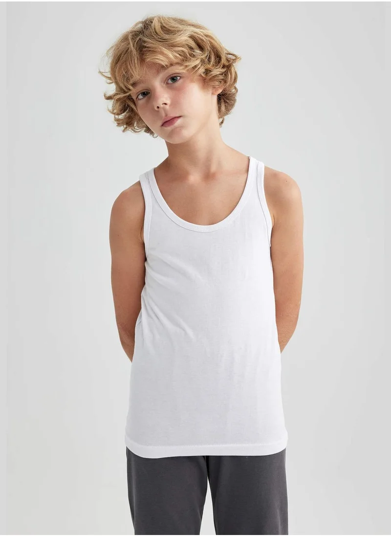 DeFacto Basic Sleeveless Round Neck T-Shirt (2 Pack)