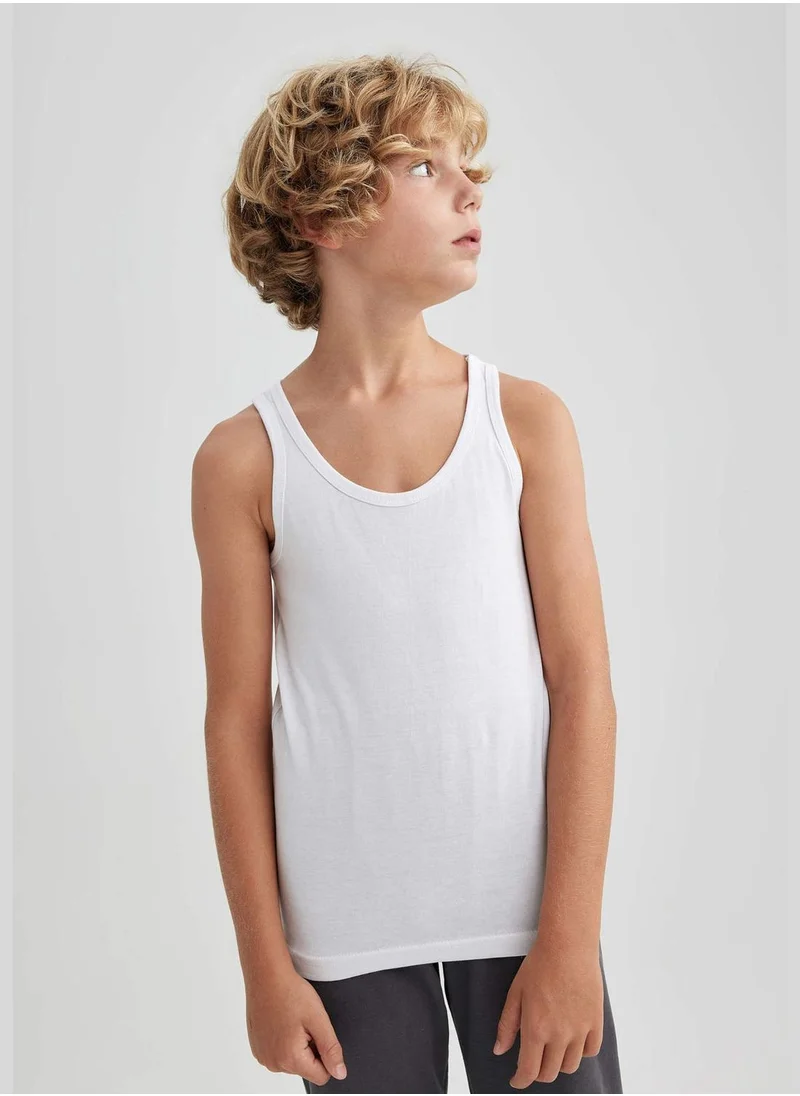 DeFacto Basic Sleeveless Round Neck T-Shirt (2 Pack)