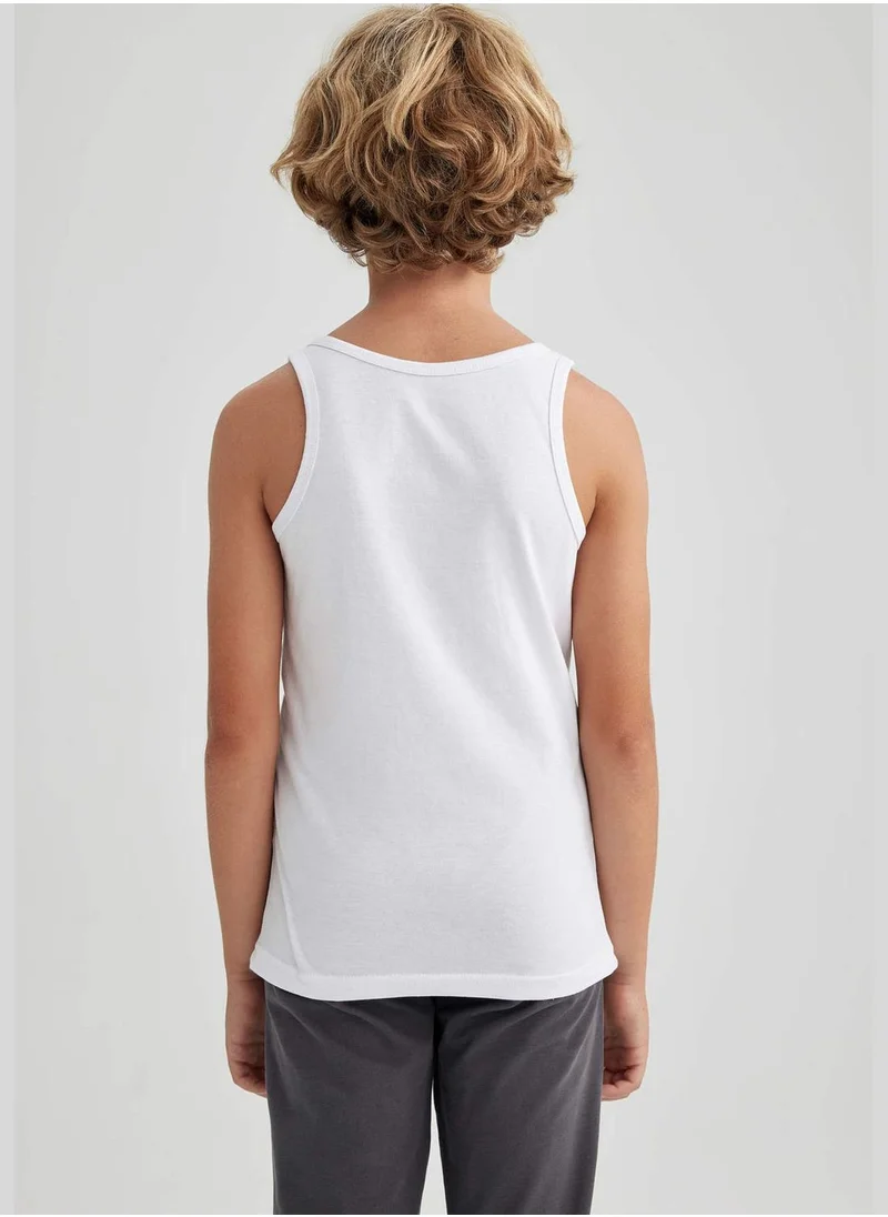 DeFacto Basic Sleeveless Round Neck T-Shirt (2 Pack)
