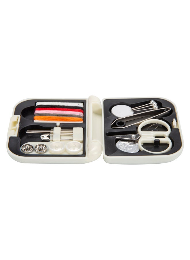 AL SANIDI - Travel Sewing Kit, Portable Sewing Kit Repair Toolset, White, Size7*6.7*1.7Cm - Image 1