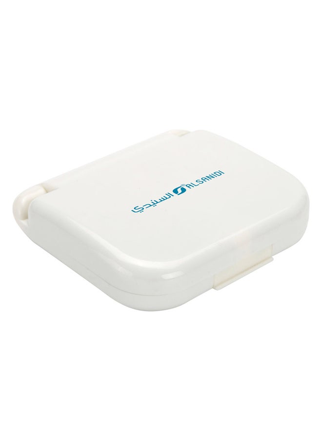 AL SANIDI - Travel Sewing Kit, Portable Sewing Kit Repair Toolset, White, Size7*6.7*1.7Cm - Image 1