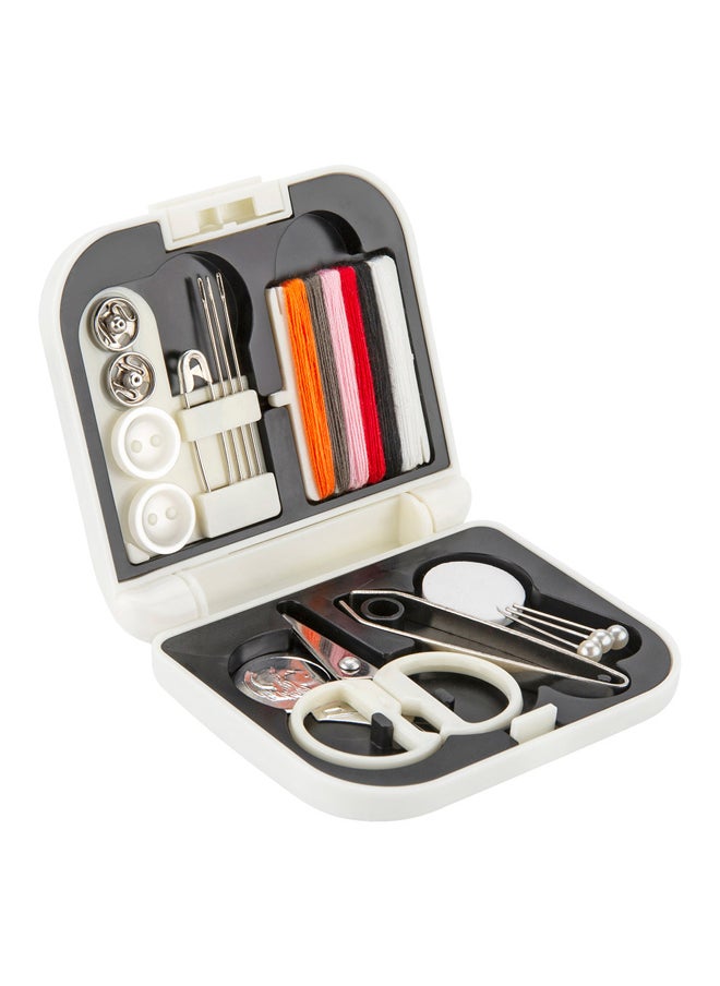 AL SANIDI - Travel Sewing Kit, Portable Sewing Kit Repair Toolset, White, Size7*6.7*1.7Cm - Image 1