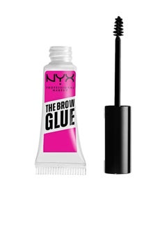NYX mascara and NYX eyebrow glue, transparent