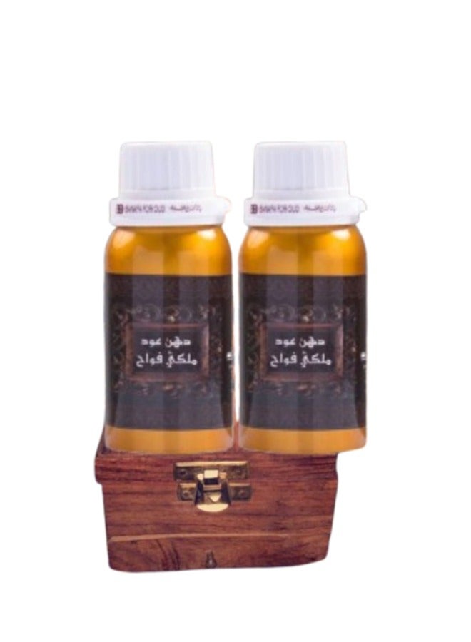 Banafa 2 Pieces Royal Oud Fragrance Oil 10 Tola - Image 1
