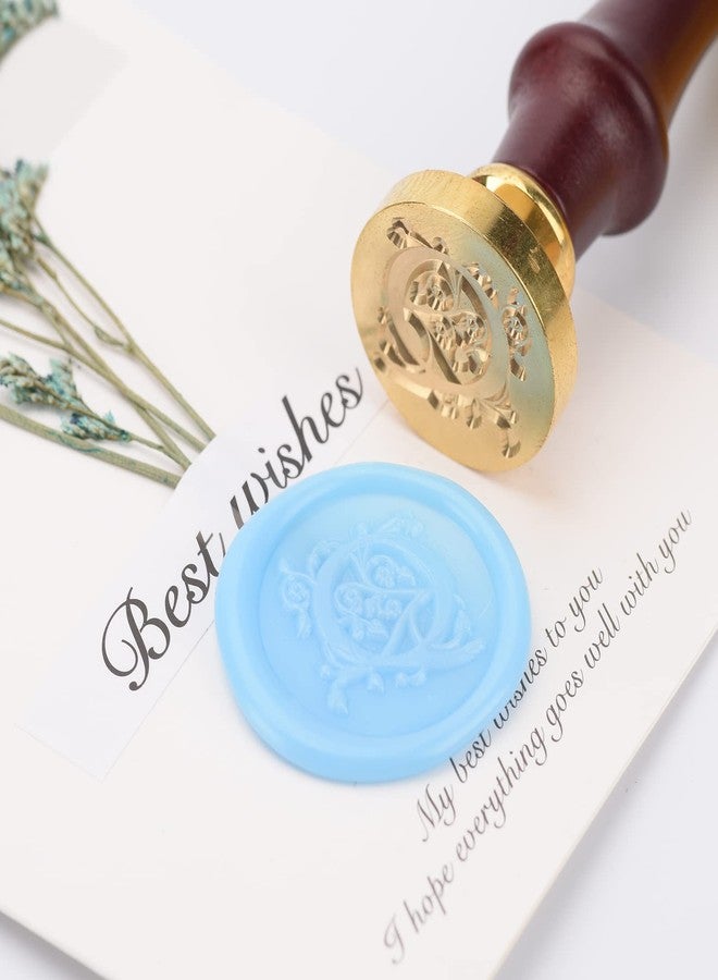 iTERYOU 2Pcs Letter Q Wax Seal Stamp With Gift Box, A to Z Series, Kit for Thanksgiving - Image 2