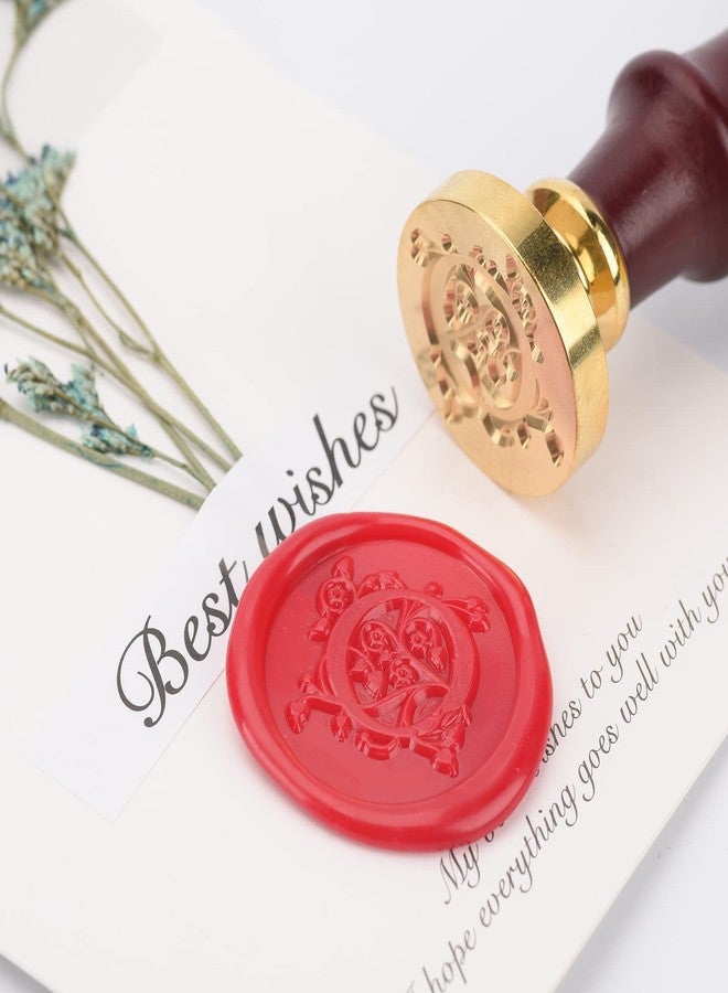 iTERYOU 2Pcs Letter Q Wax Seal Stamp With Gift Box, A to Z Series, Kit for Thanksgiving - Image 3