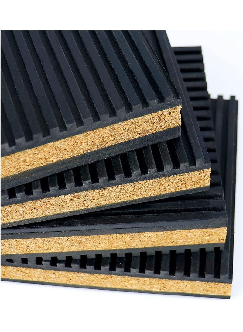 RACO RACO Anti Vibration Pad-Rubber/Cork Vibration Isolation Pads 45CMx45CMx7/8  - Image 1