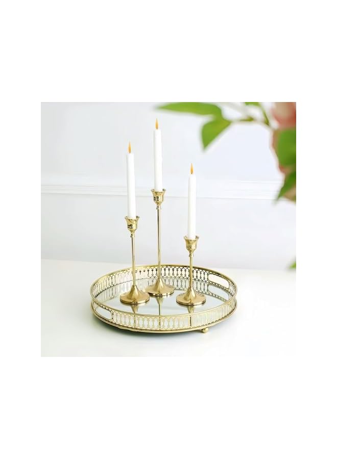 Green Tiger White Long Candles Set of 10 Unscented Smoke Free Ideal for Weddings Events Home Decor Long Lasting Elegant White Candles (Large size * 10) - Image 3