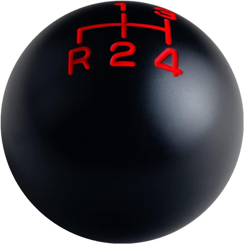 DEWHEL 4 Speed Reverse Down Left Shift Knob - Weighted Aluminum 3/8-16 - Image 2
