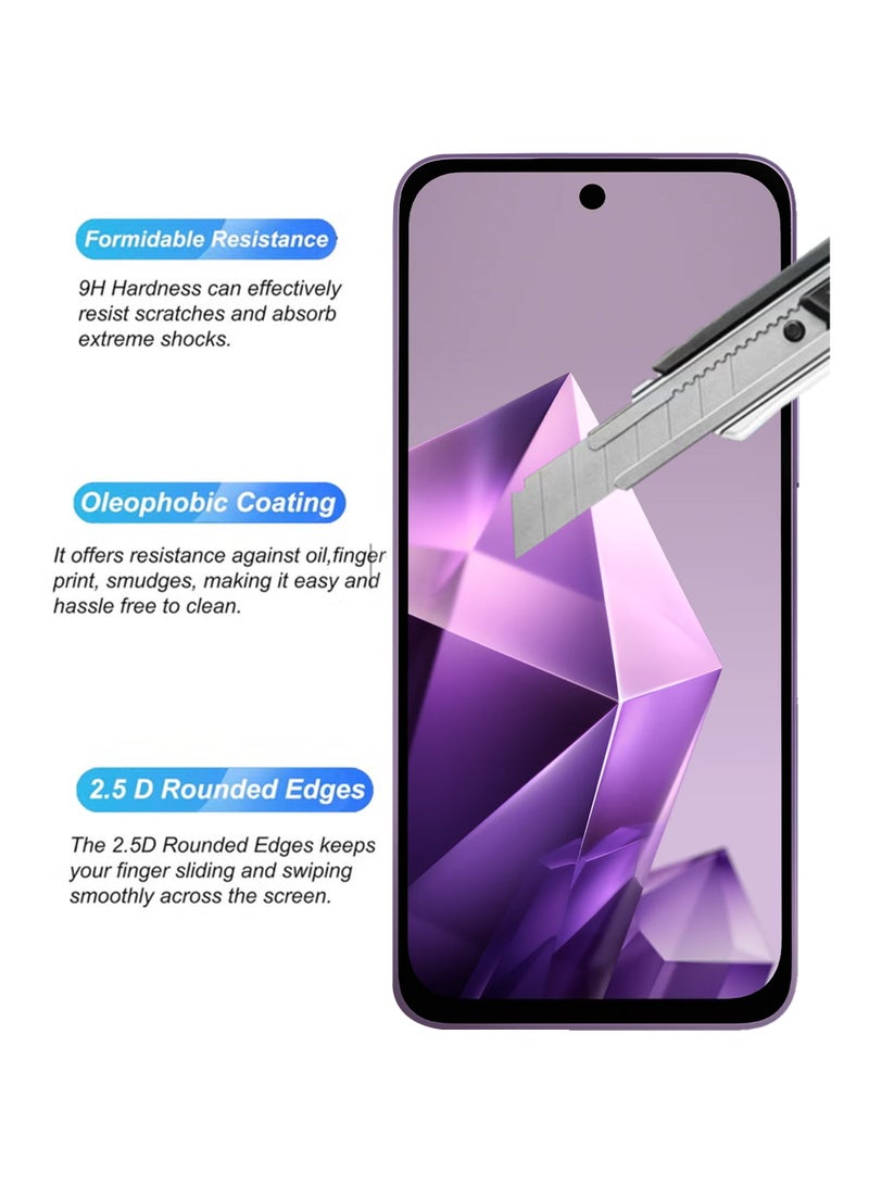 Infinix Note 50x 5G 2 Pack Tempered Glass Screen Protector For Infinix Note 50x Clear - Image 2