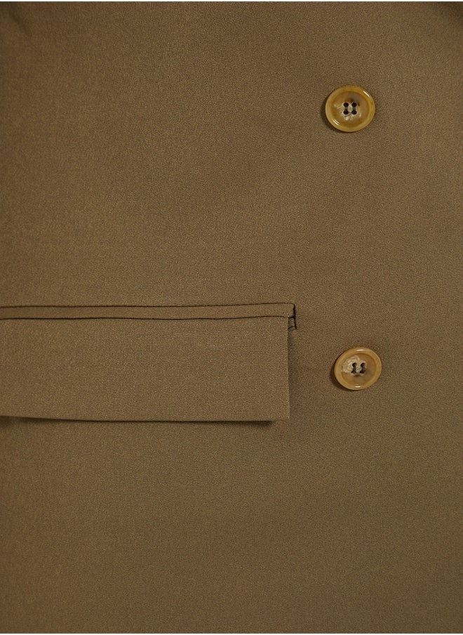 trendyol - Blazer - Khaki - Regular fit - Image 1