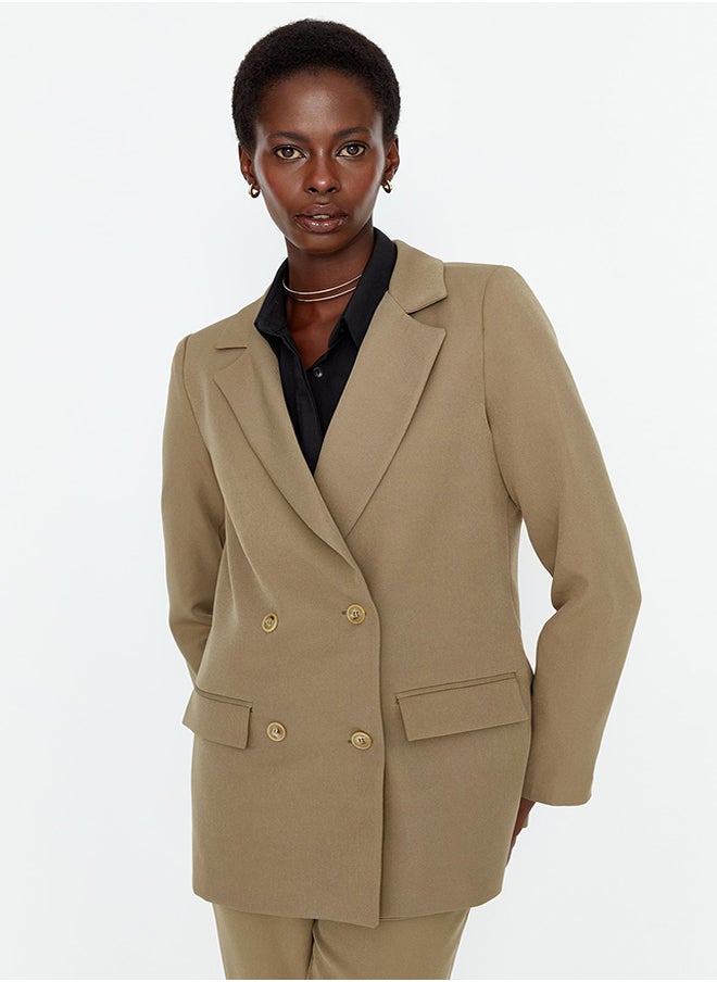 trendyol - Blazer - Khaki - Regular fit - Image 1
