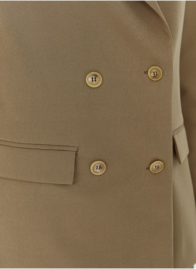 trendyol - Blazer - Khaki - Regular fit - Image 1