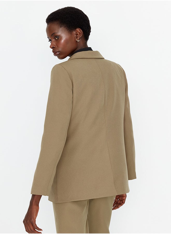 trendyol - Blazer - Khaki - Regular fit - Image 1