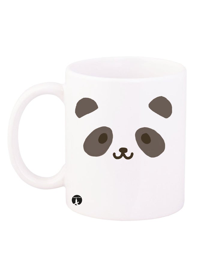 RYN Printed Coffee Mug White/Grey 11ounce