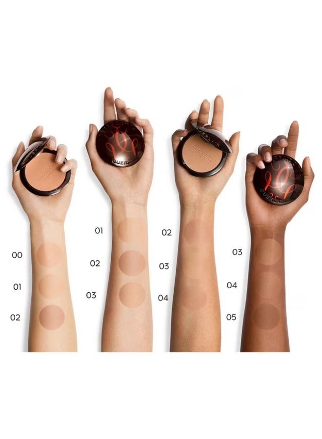 غيرلان بودرة برونزية من جيرلان تيراكوتا 01 فاتح دافئ 10 جرام - Image 3