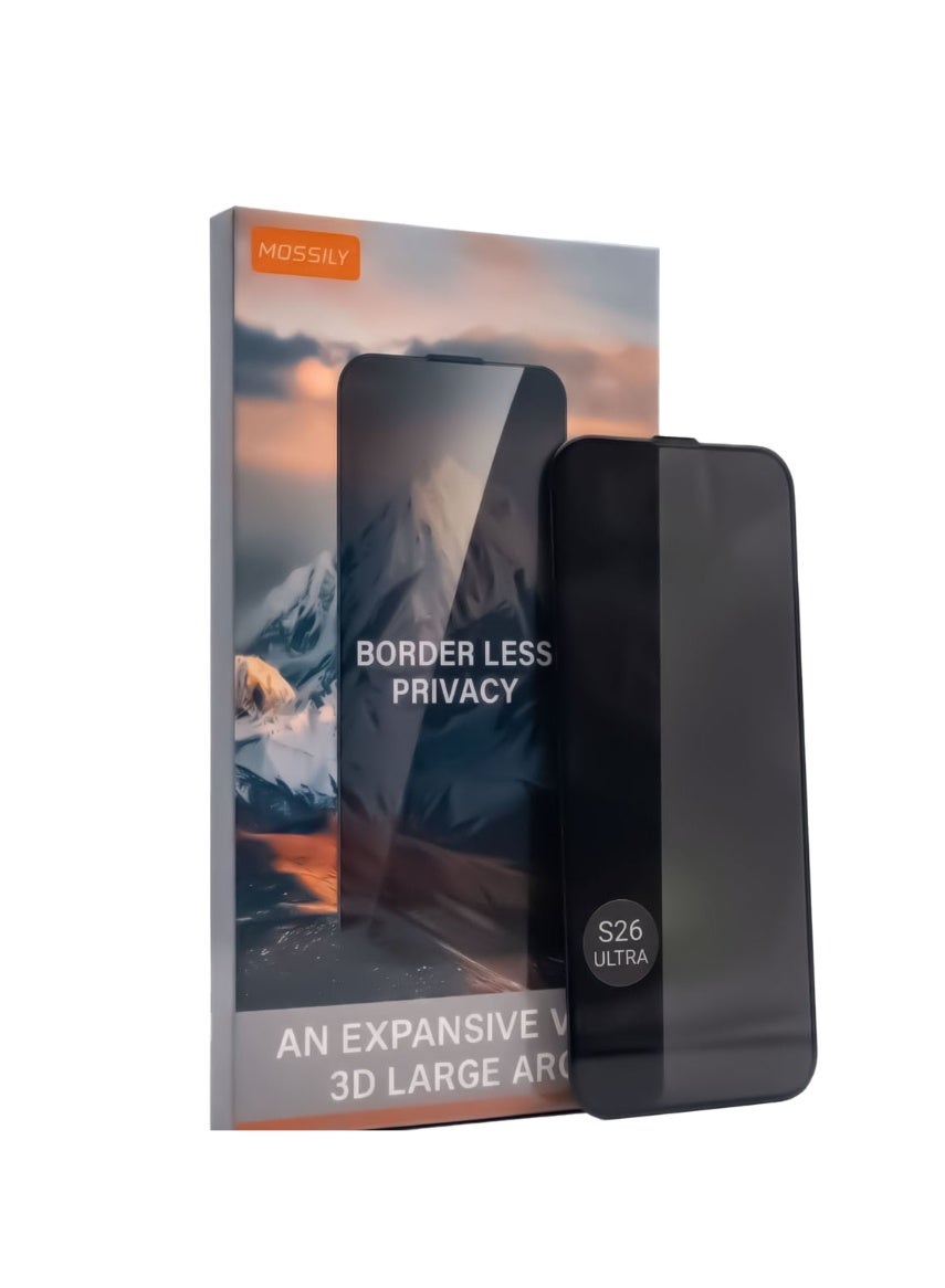 موسيلي MOSSILY Galaxy S26 Ultra Privacy Screen Protector temperedglass