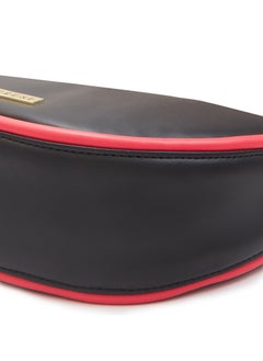 CAPRESE Caprese Gracie Solid Black Faux Leather Medium Satchel Bag  - Image 5