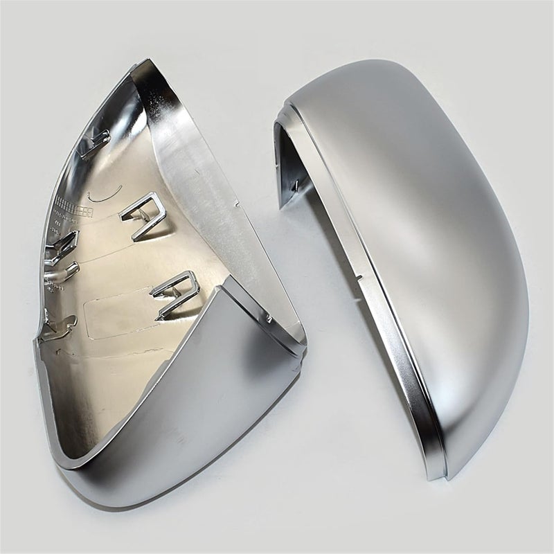 Vuzmode Matte Chrome Side Mirror Cover Caps for VW - Image 4