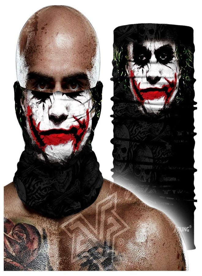 M-YOUNG Skull Face Mask Bandanas, Neck Gaiter, Headwear, Magic Scarf, Headband for dust Sun Wind - Image 1