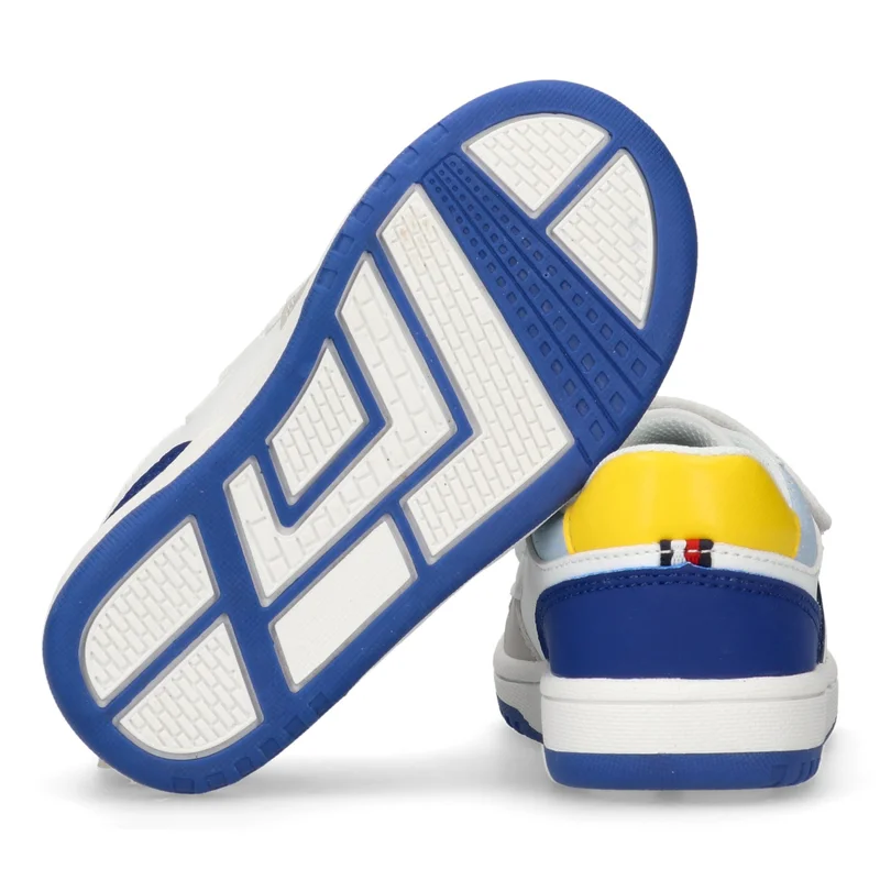 تومي هيلفيغر Kids Low Top Velcro Sneakers