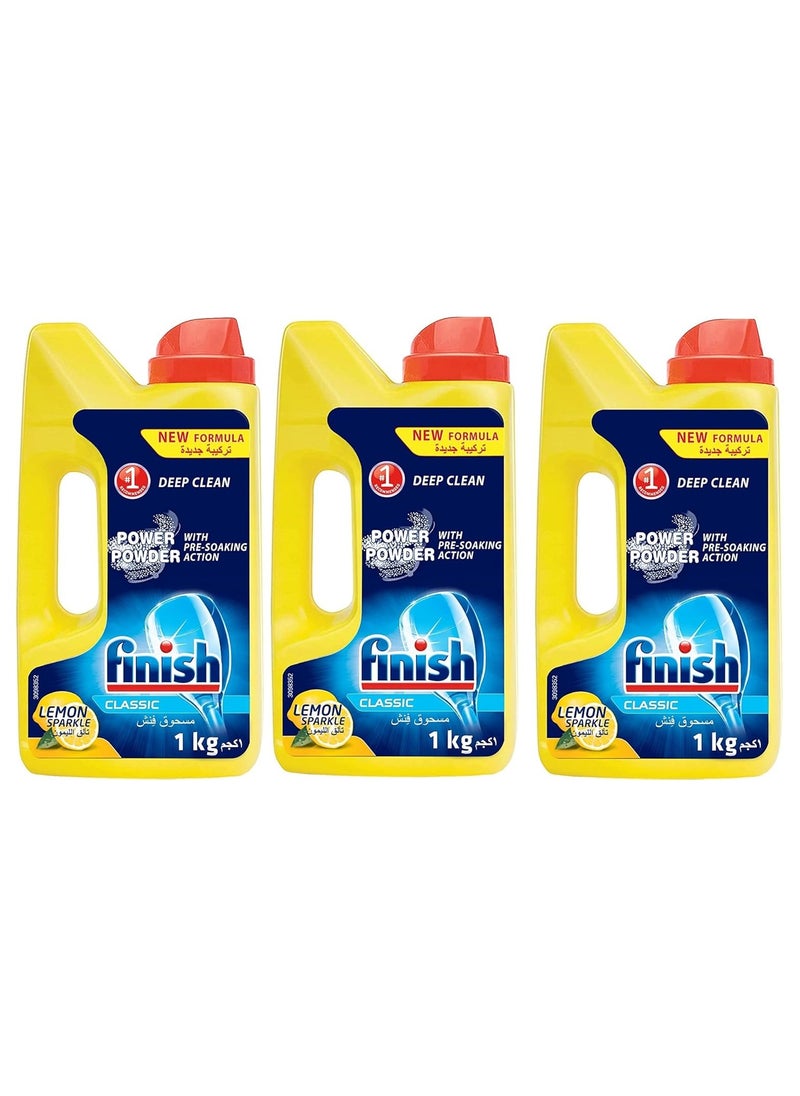 Finish - Finish Lemon Powder 1 kg 3 pieces - Image 1