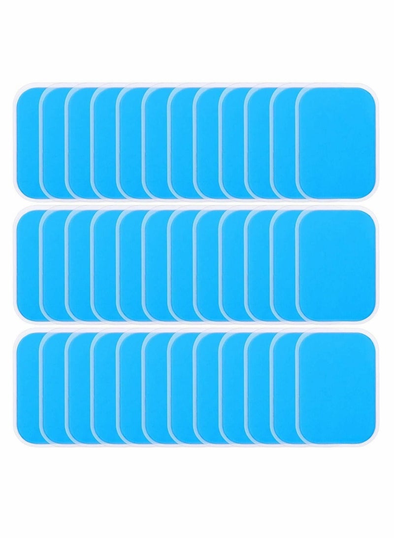 Bluejw Abs Trainer Replacement Gel Pads,  Muscle Stimulator Pads Abdominal Toning Belt Accessories for Toner Trainer, 36 Pcs - Image 1