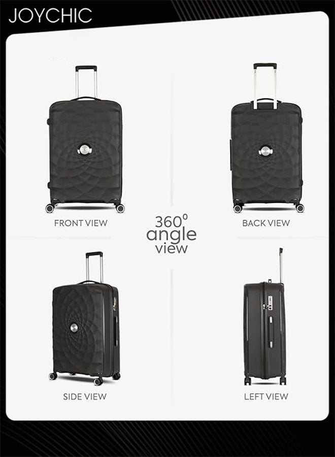 Joychic طقم حقائب 3 قطع مقاوم للاهتراء وماء حقيبة سفر محمولة للأعمال بسعة كبيرة حقائب صعود 20 بوصة + 24 بوصة + 28 بوصة - Image 3