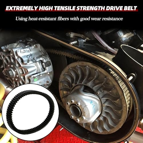 YINNCKE Replace 3211118 YINNCKE Clutch Drive Belt Fits for Polaris Ranger 500 2005-2013 700 HD 2009 700 XP 2008-2009 800 Crew Sportsman 450 500 570 700 800 850 XP RZR 800 4 S 2010-2014 3211133 3211162 24G4022 - Image 5