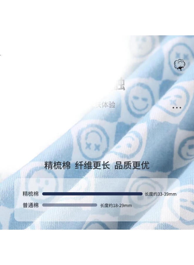 Liberal Freedom Cotton Underwear For Men [New Product], Antibacterial Boxer Briefs, All-Season Shorts, Large Size Loose-Fitting Printed Shorts For Men - Image 3