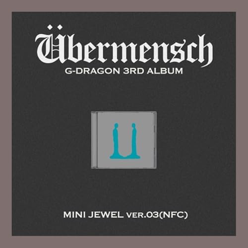 Koread G-DRAGON ÜBERMENSCH 3rd Album UBERMENSCH (MINI JEWEL Ver.3 - NFC) - Image 1