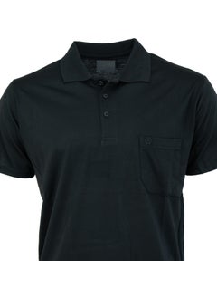 Oppland Men's Polo Collar Pocket Short Sleeve Premium Cotton Fabric T-Shirt Classic Model  - Image 2