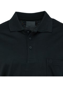 Oppland Men's Polo Collar Pocket Short Sleeve Premium Cotton Fabric T-Shirt Classic Model  - Image 3