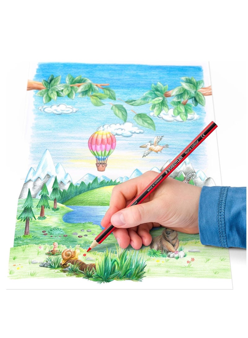 STAEDTLER 24-Piece Noris Colouring Pencils In Metal Box Multicolour - Image 5