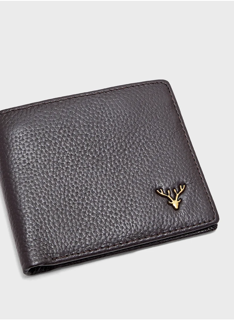روبرت وود Genuine Leather Bi-Fold Wallet