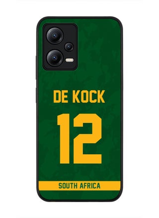 Cover for Poco X5 / Redmi Note 12 5G, Rugged Black Slim fit Flexible Thin Protective Phone Cases - Player Name - David Miller, Jersey Number- 10 - pzsku/Z581D77BAAA0ECDEEDB54Z/45/_/1697269645/d5755d0c-511f-42aa-8d4c-38f6ec5f9c97