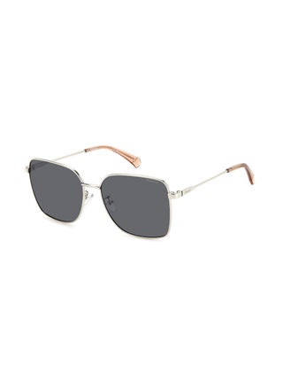 Women's Polarized Square Sunglasses - Pld 4158/G/S/X Grey Millimeter - Lens Size: 58 Mm - pzsku/Z581D782BBA5E86CDF382Z/45/_/1708348231/98da6020-c90c-4157-a356-5e6ff057f812