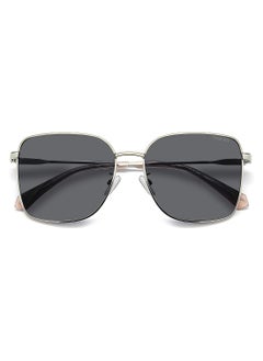 Polaroid Women's Polarized Square Sunglasses - Pld 4158/G/S/X Grey Millimeter - Lens Size: 58 Mm  - Image 4