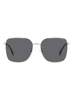 Polaroid Women's Polarized Square Sunglasses - Pld 4158/G/S/X Grey Millimeter - Lens Size: 58 Mm  - Image 3